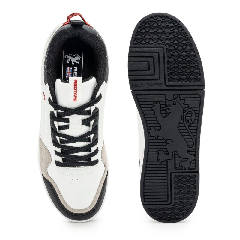 Redtape Black Sneakers - Image 2